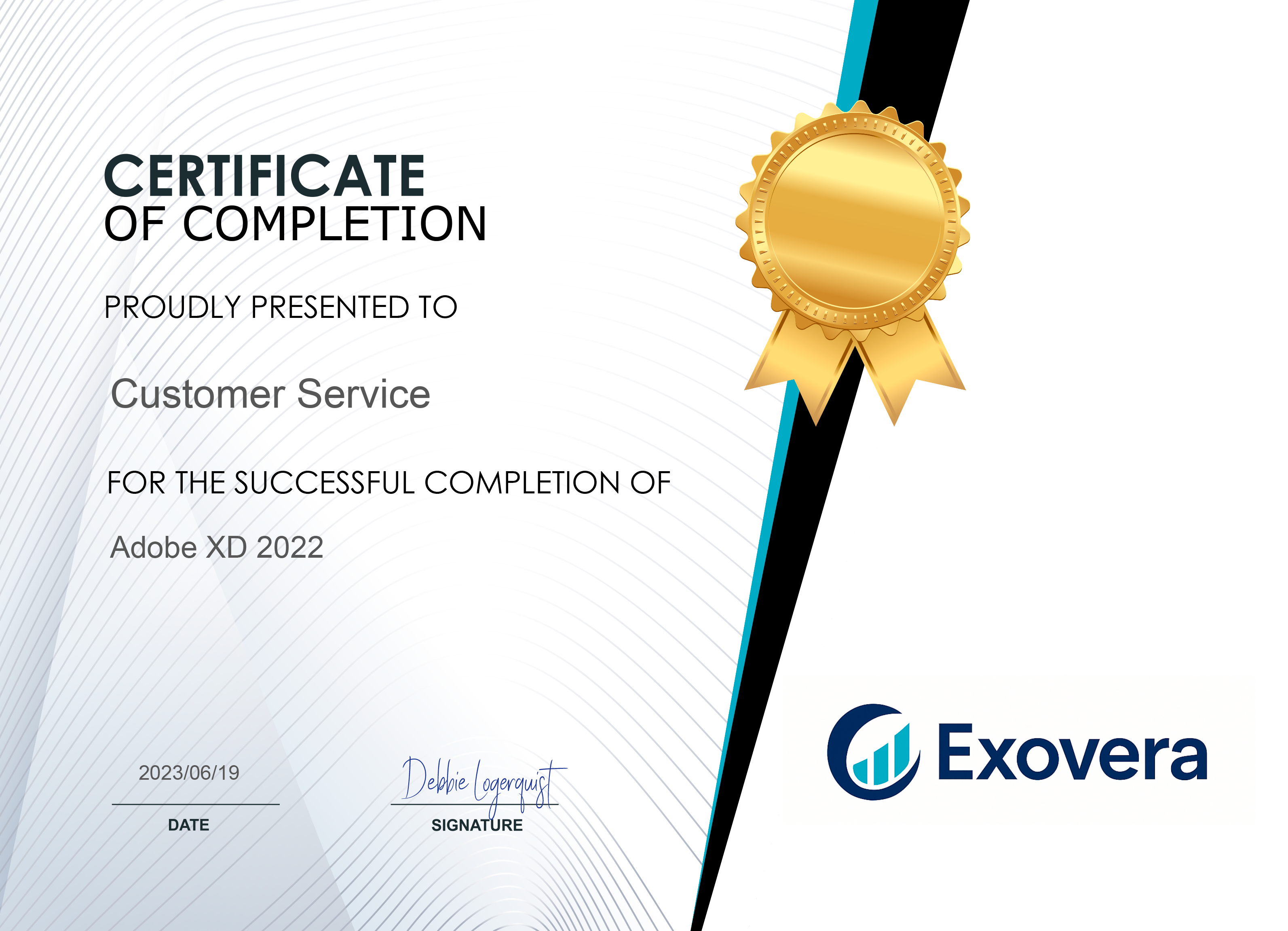 International Skill Certification Example